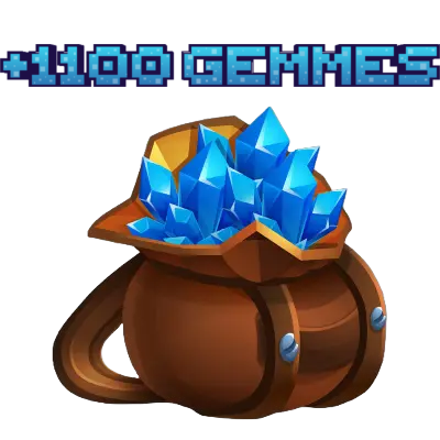 1100 gemmes